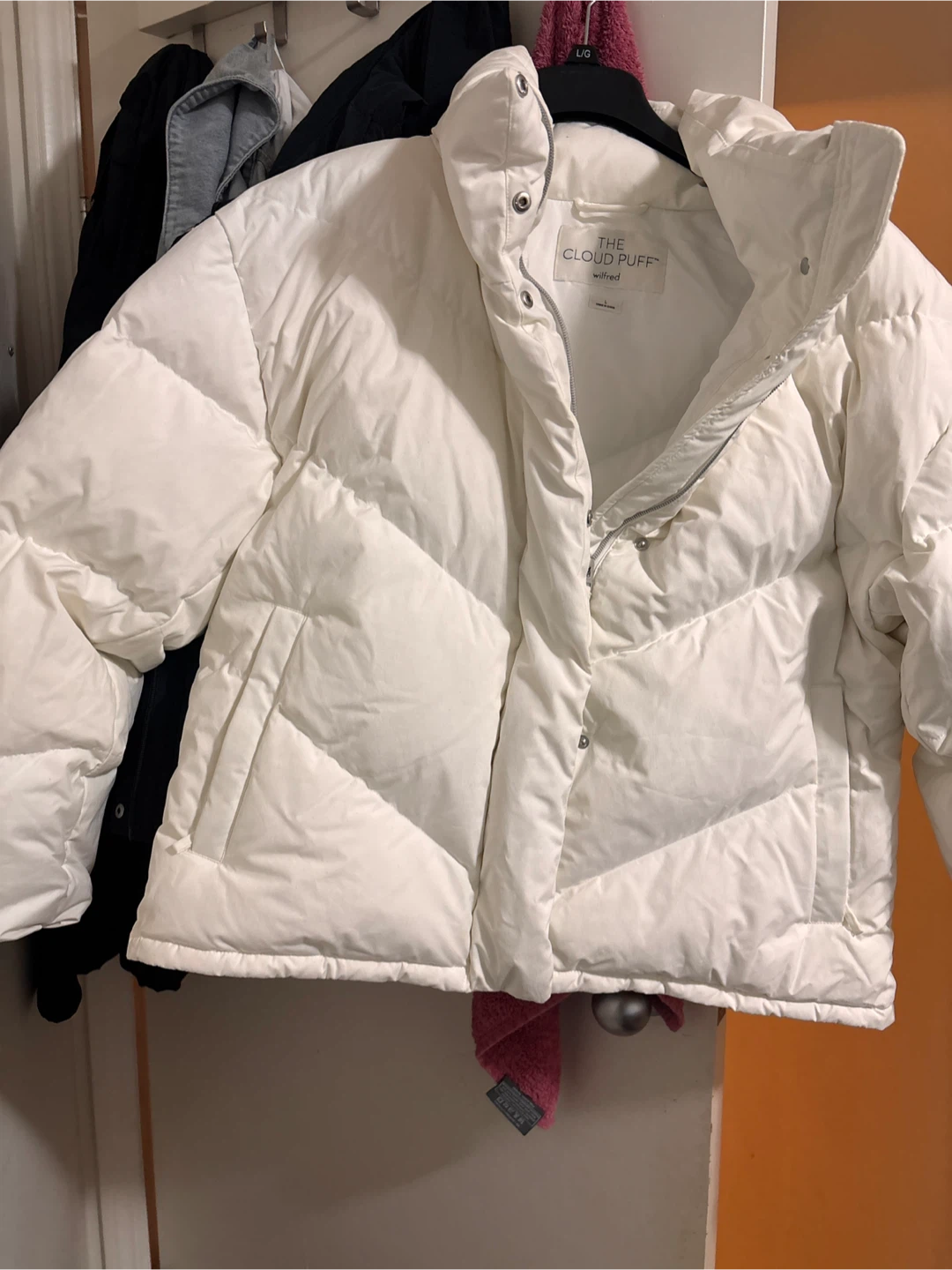 Wilfred The Cloud Puff Puffer Jacket - White - photo 2