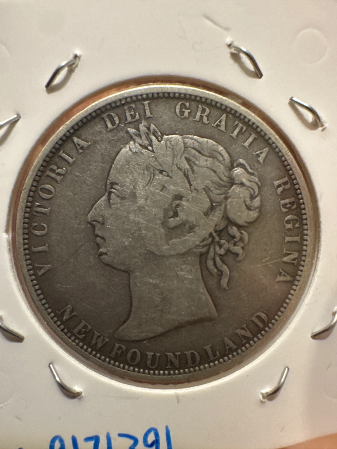Newfoundland 50 Cents Coin 1882 - photo 2
