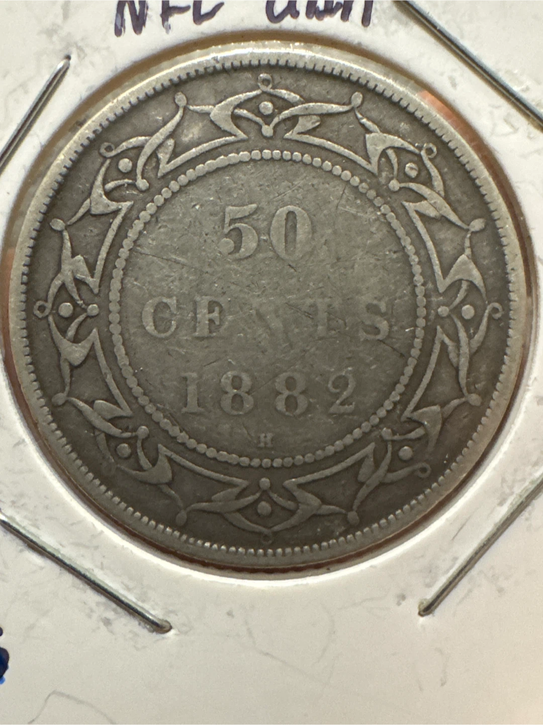Newfoundland 50 Cents Coin 1882