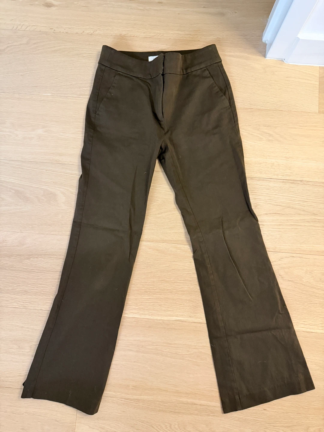 LOFT Outlet High Rise Flare Petite Pants - photo 3