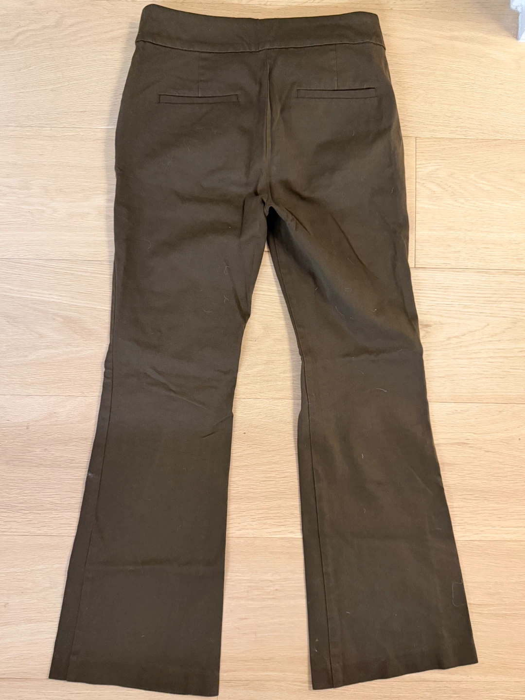 LOFT Outlet High Rise Flare Petite Pants - photo 5