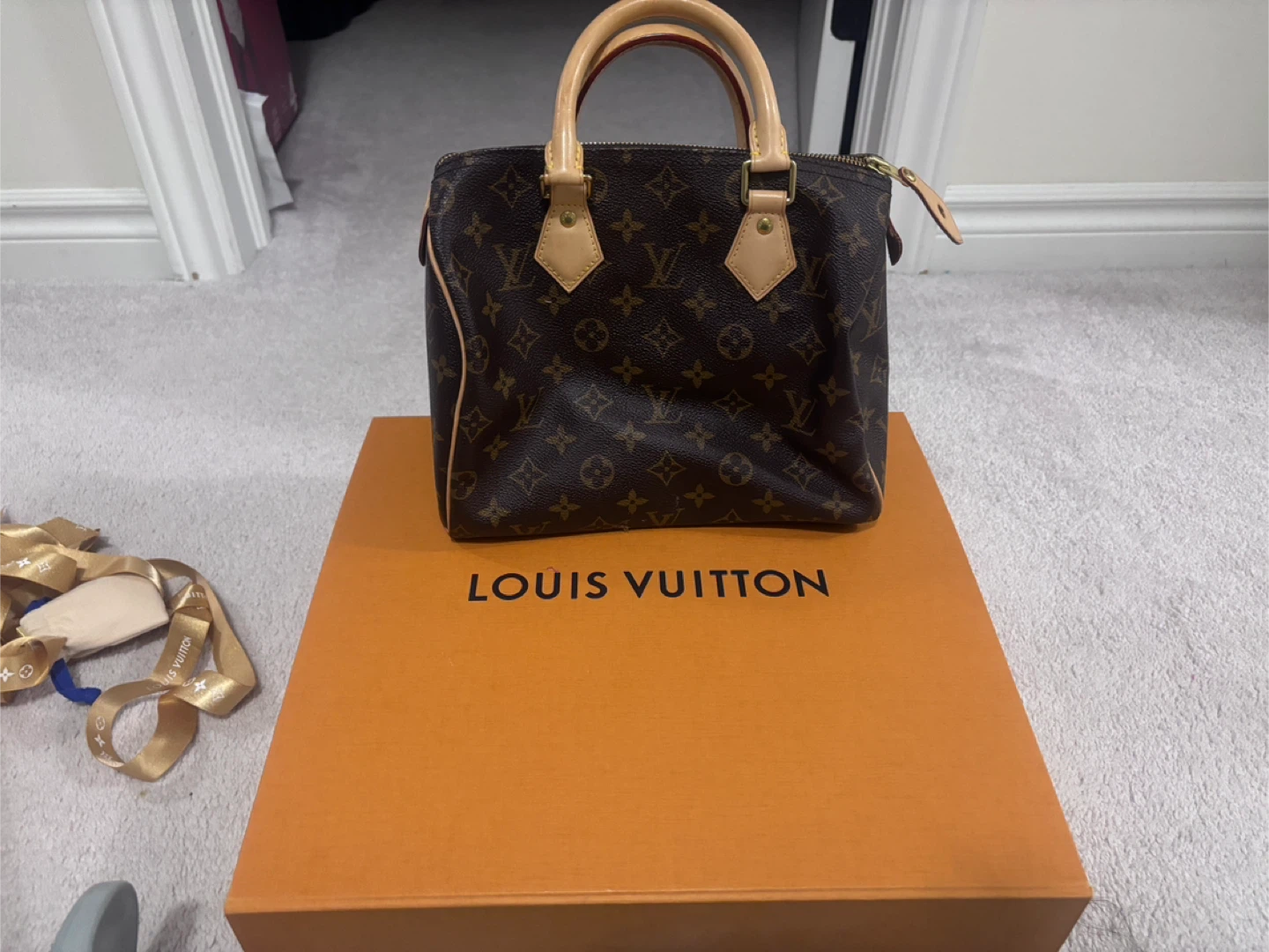 Louis Vuitton Speedy 25 Monogram Canvas Handbag - photo 4