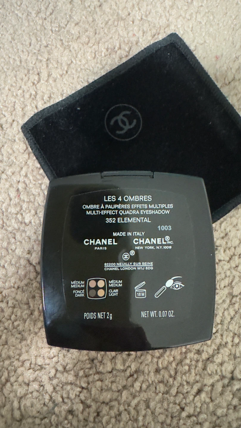 Chanel Les 4 Ombres Multi-Effect Quad Eyeshadow 352 Elemental - photo 3