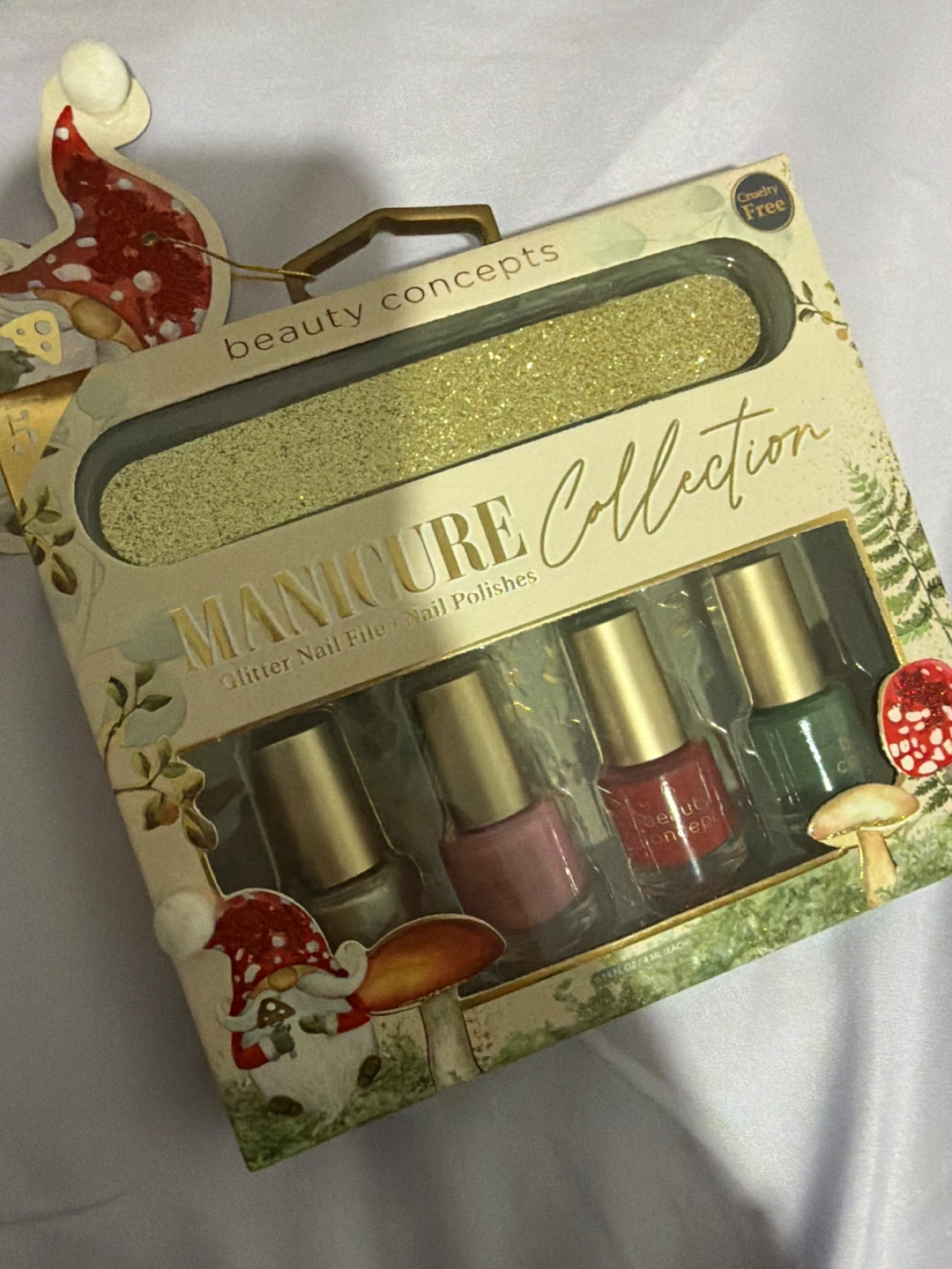 Beauty Concepts Manicure Collection Glitter Nail Polish Set