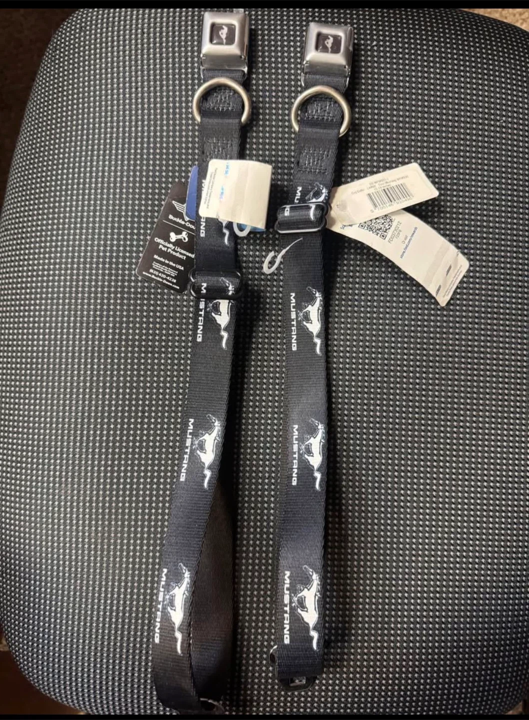 Buckle-Down Dog Collar Ford Mustang 2pc
