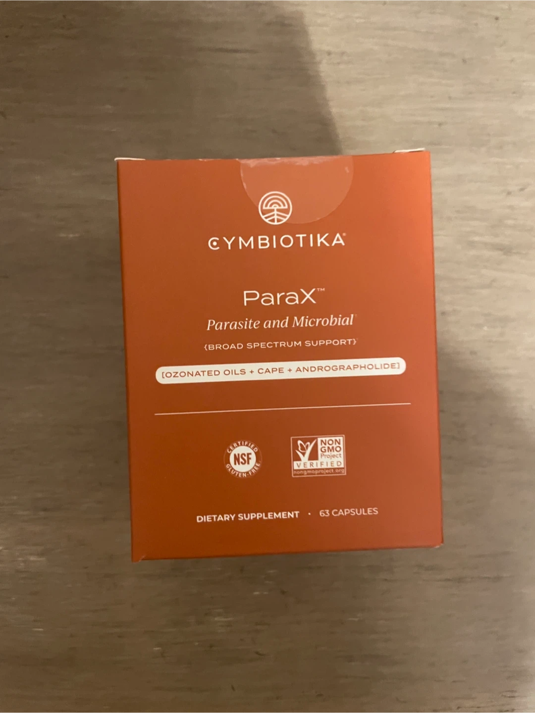 Cymbiotika ParaX Parasite and Microbial Supplement - 63 Capsules