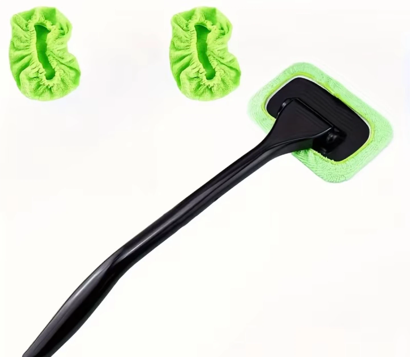 Washable and Reusable Window Cleaning Tool with 2 Extra Covers