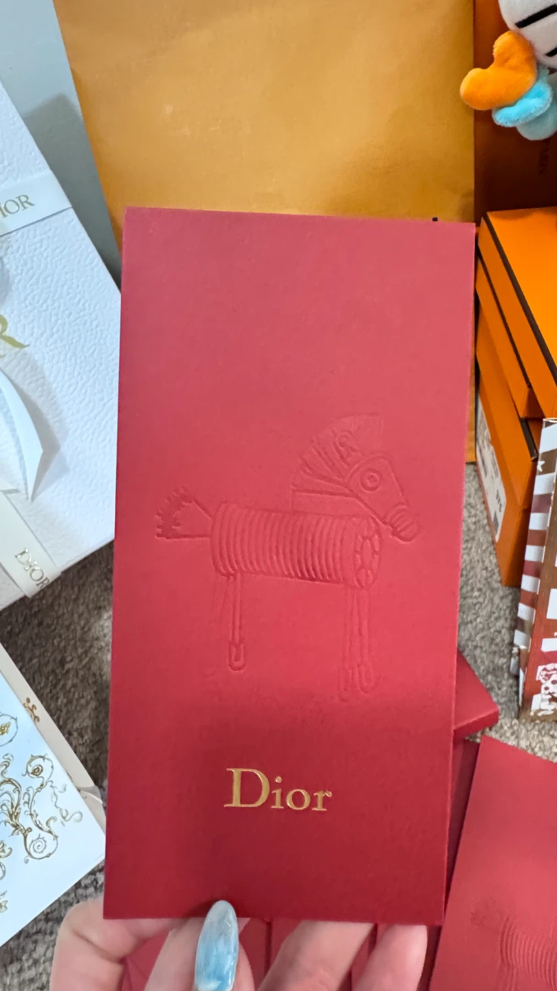 Dior Red Envelopes - Happy Lunar New Year