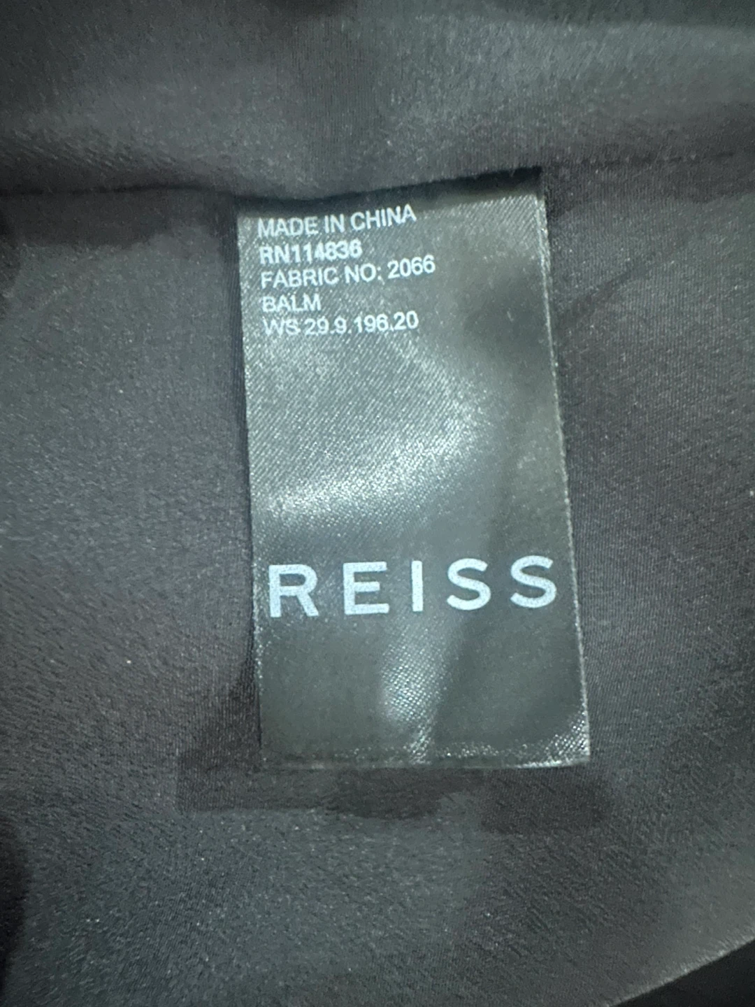 Reiss Black Off-the-Shoulder Dress UK 6 - photo 5