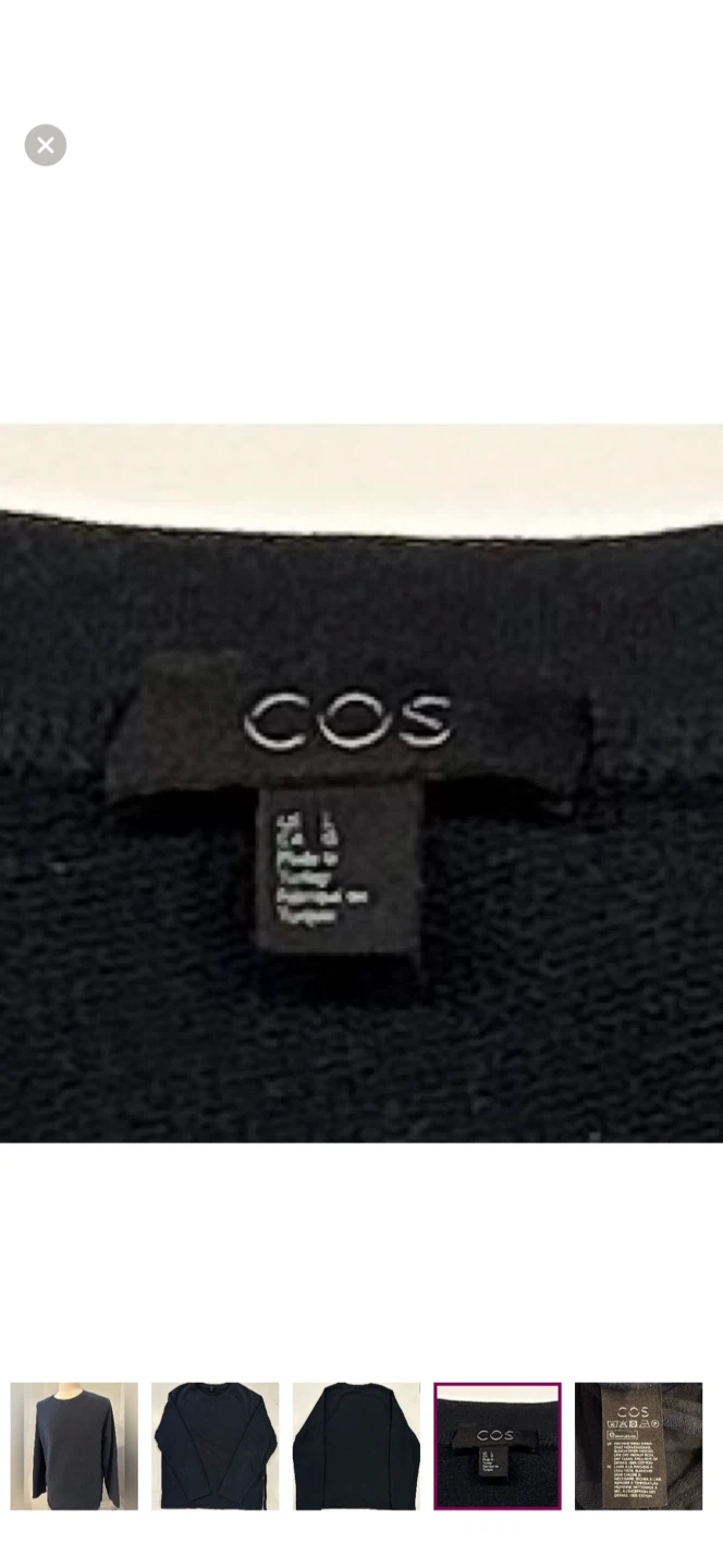 COS Black Crewneck Sweatshirt - photo 3