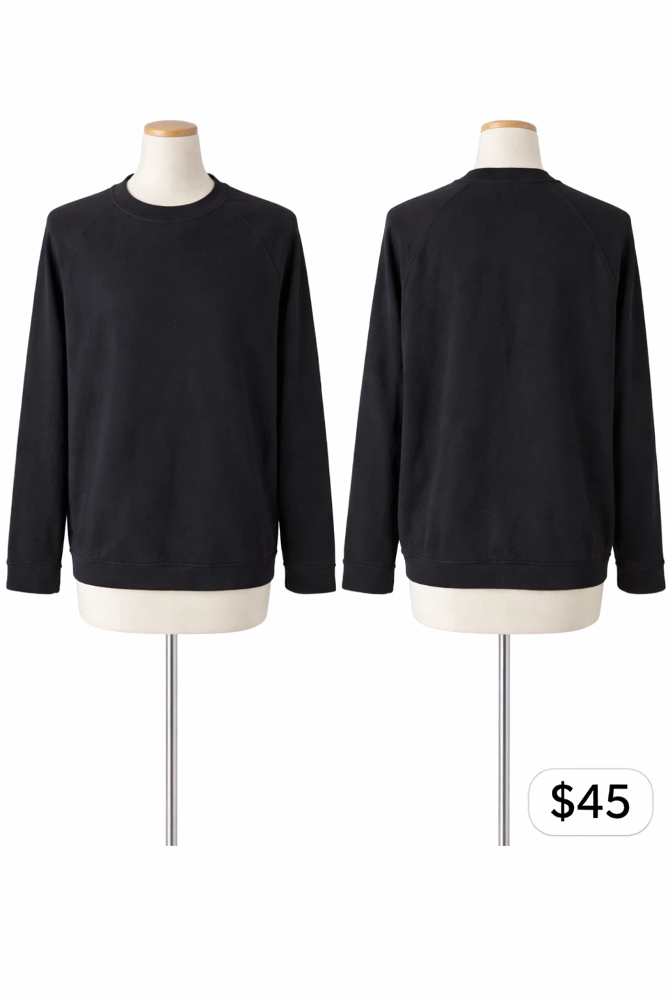COS Black Crewneck Sweatshirt - photo 5
