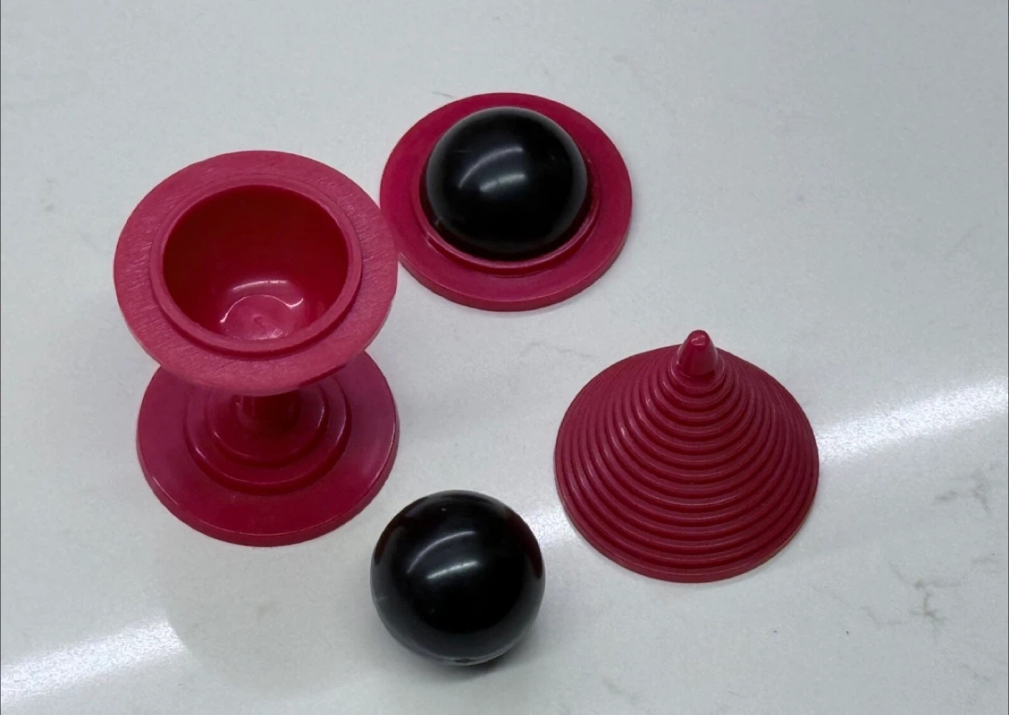 Red plastic ball set - photo 3