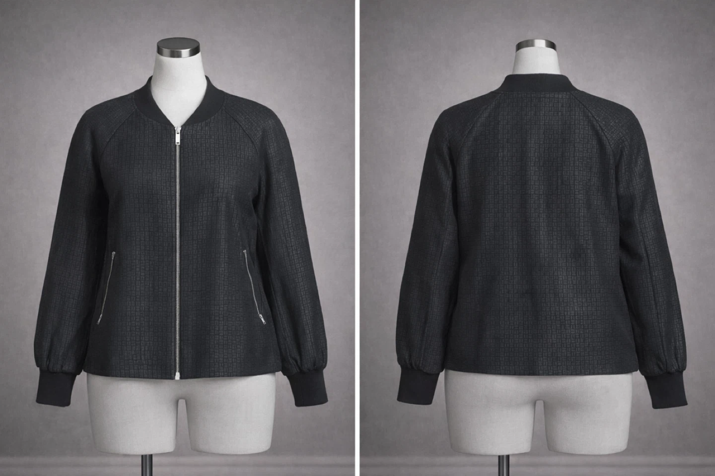 COS Bomber Jacket - Black, US Size 12 - photo 5