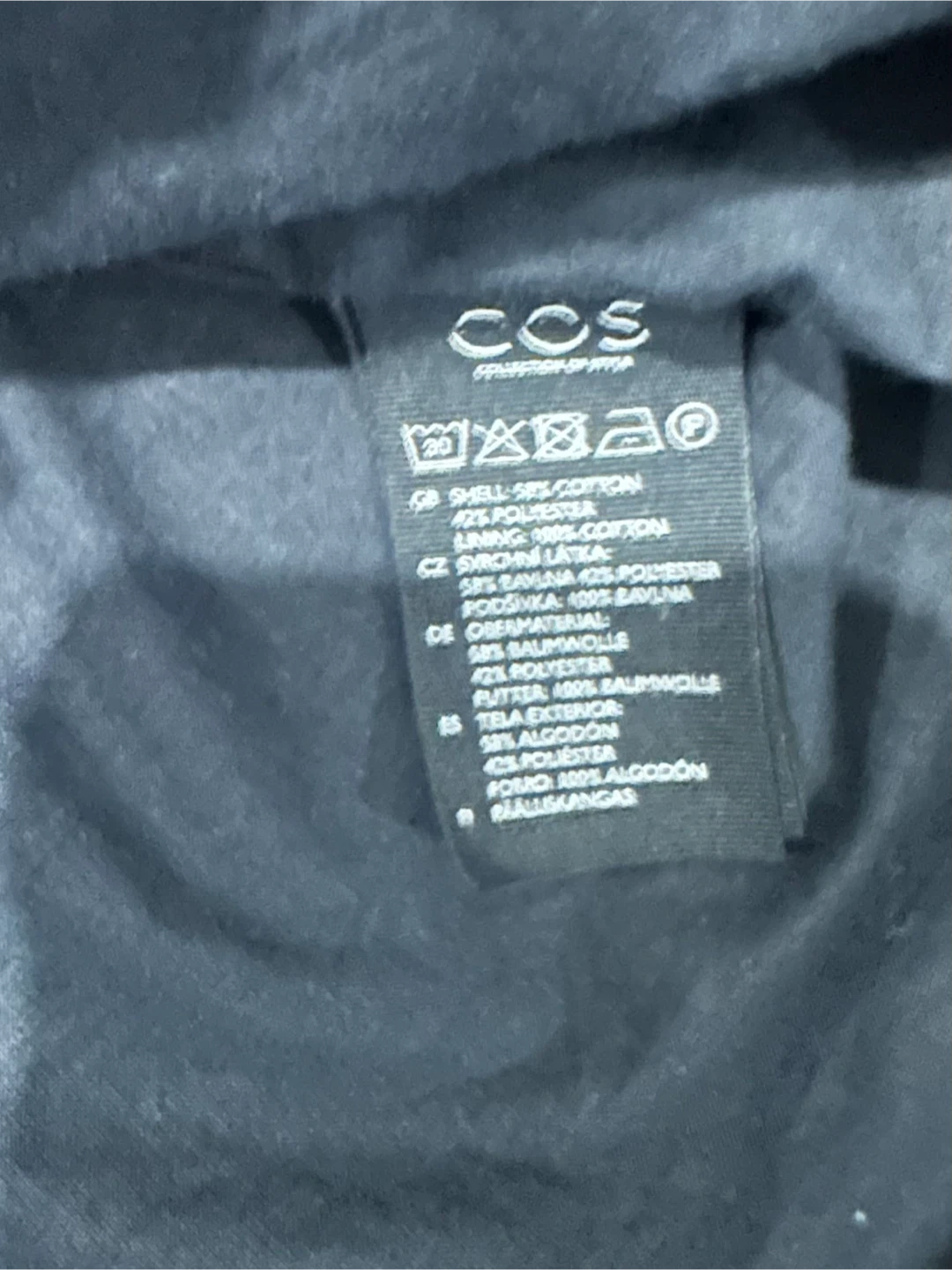 COS Bomber Jacket - Black, US Size 12 - photo 4