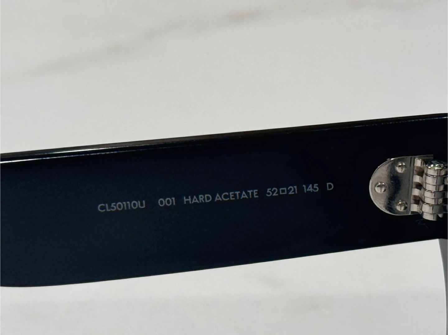 NEW- CELINE CL50110U Black Acetate Glasses - photo 4