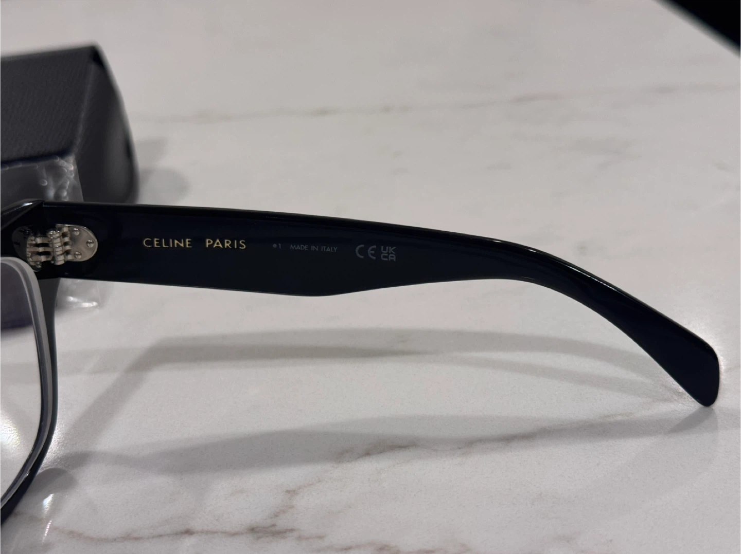 NEW- CELINE CL50110U Black Acetate Glasses - photo 3