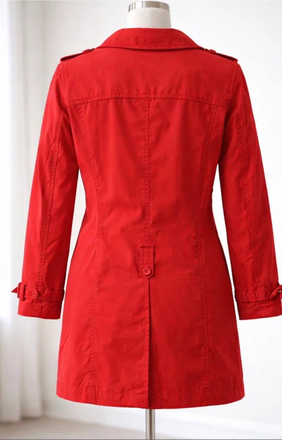 Esprit Red Trench Coat - photo 2