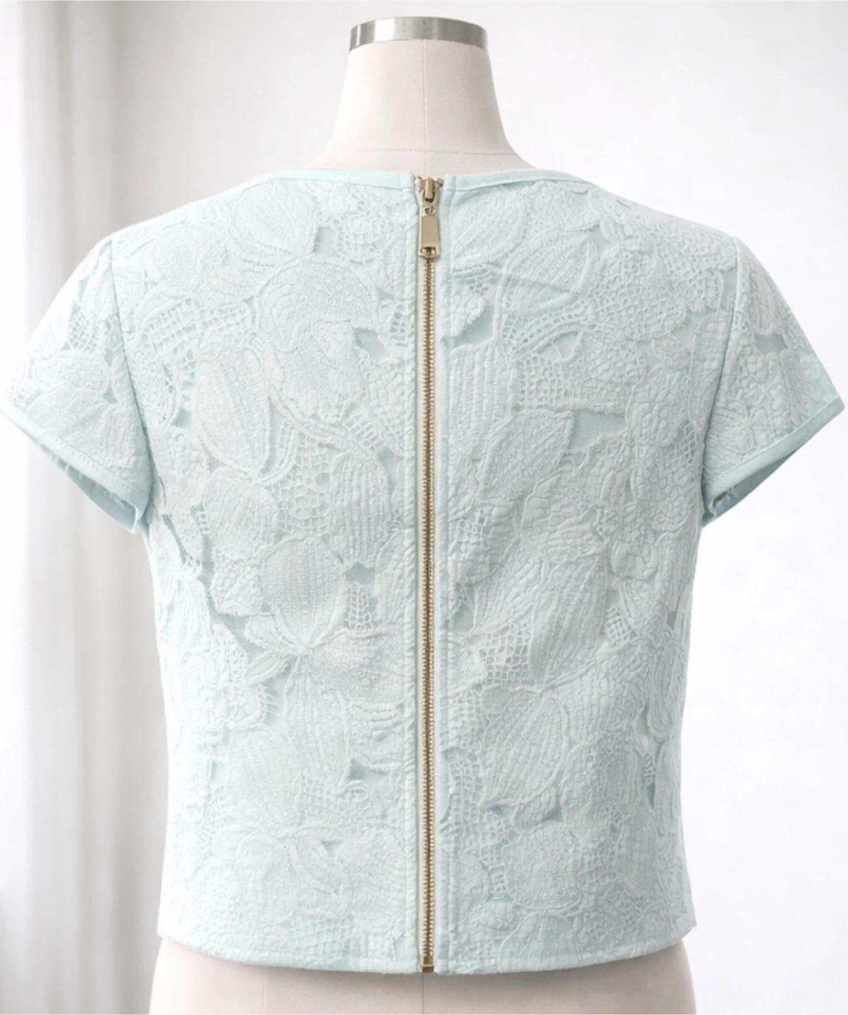 Ted Baker London Pale Blue Lace Top - photo 2