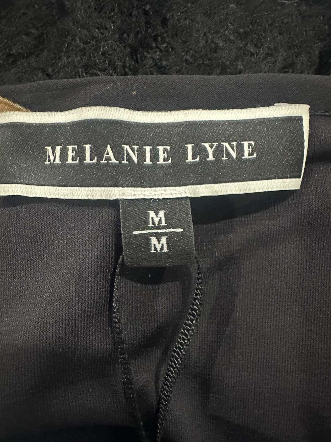 Melanie Lyne Women's Zebra Print Top - Size M - photo 3
