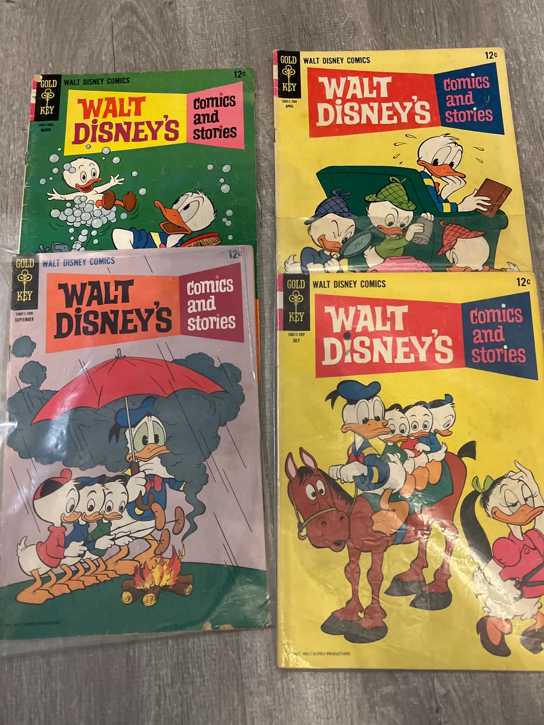 Walt Disney's Comics and Stories Comic Books
