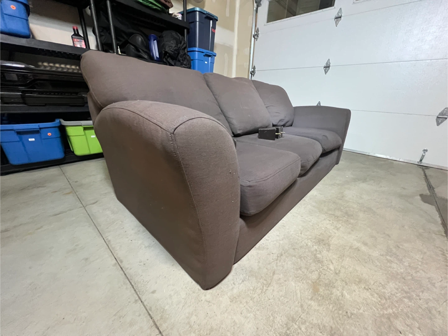 Grey 3-Seater Sofa - photo 3