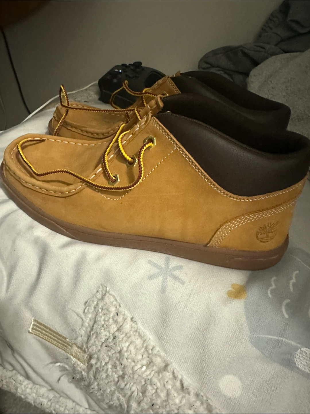 Timberland Boots - Tan Suede Chukka Style SIZE 7 - photo 3