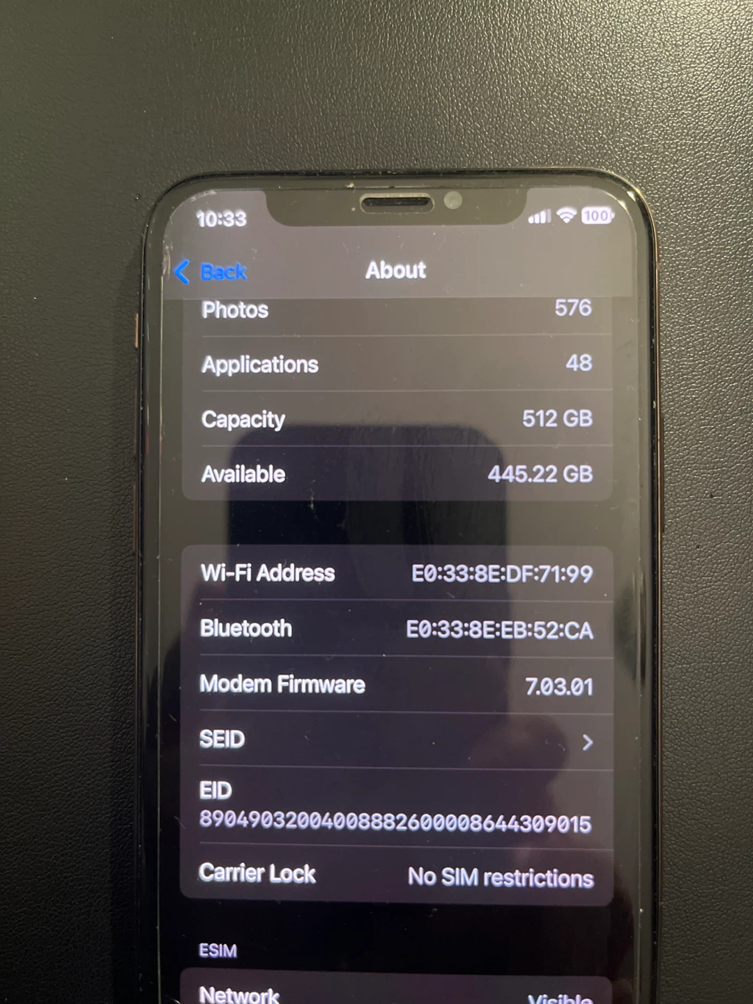 Apple iPhone XS 512GB Gold - photo 3
