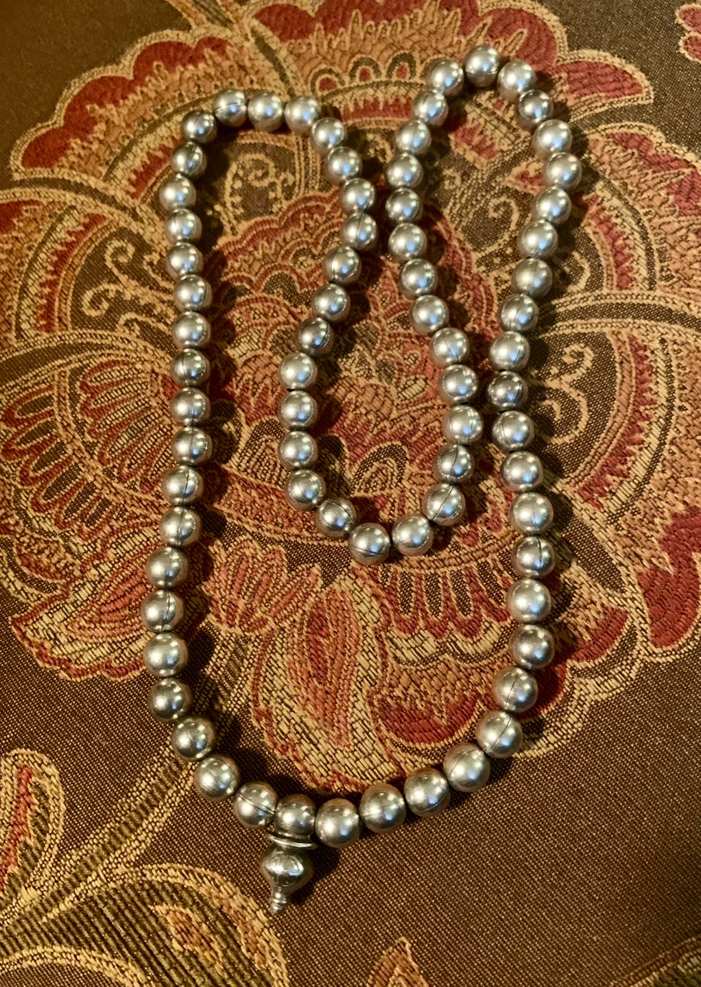 Pewter/Silver Bead Necklace - photo 4