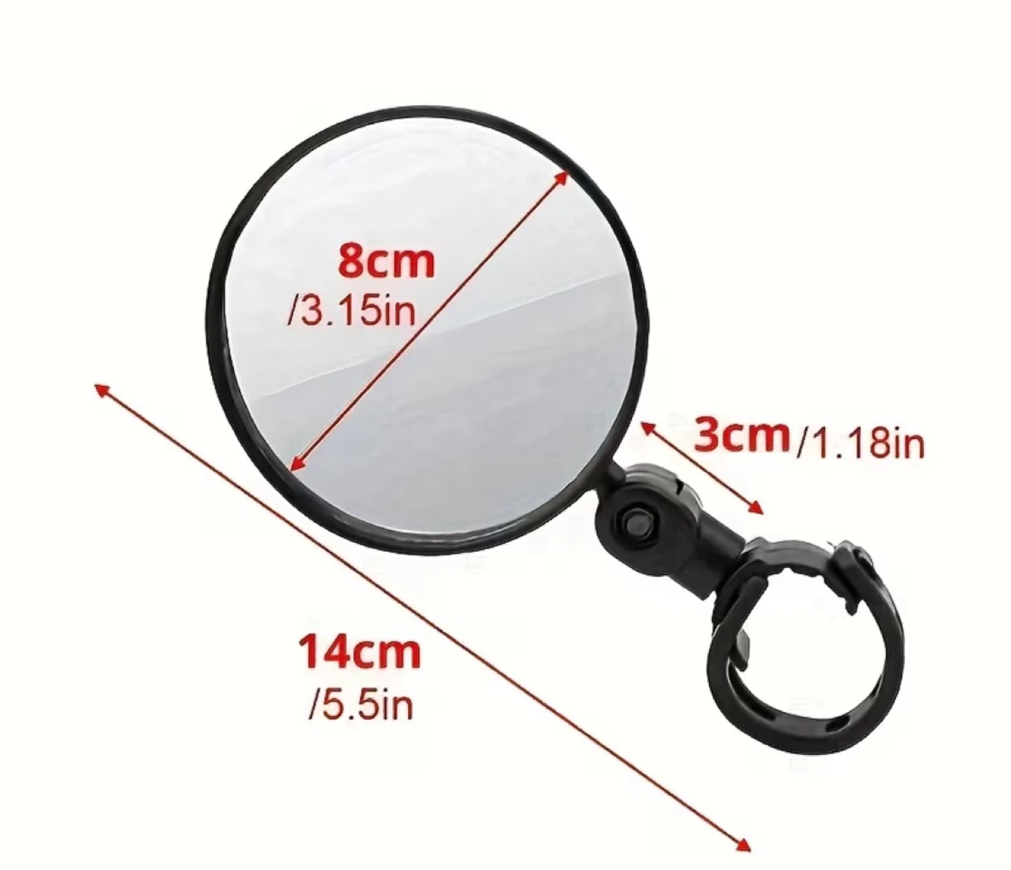 Bicycle Rearview Mirror Set for Handlebars - photo 5