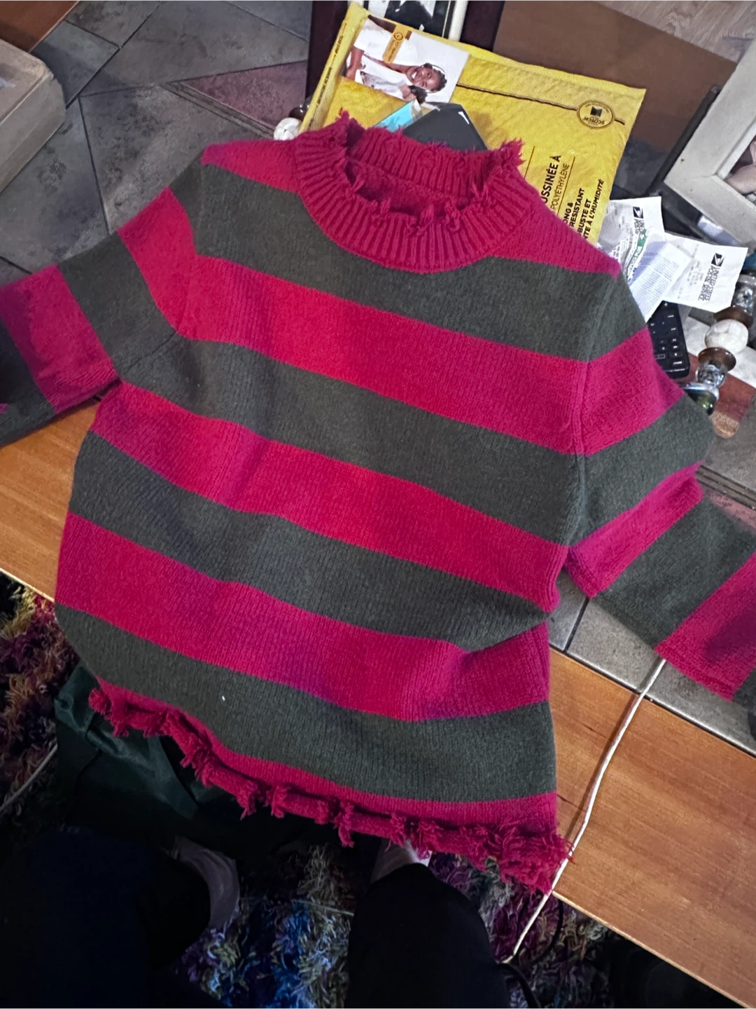 Striped Freddy Krueger  Size S