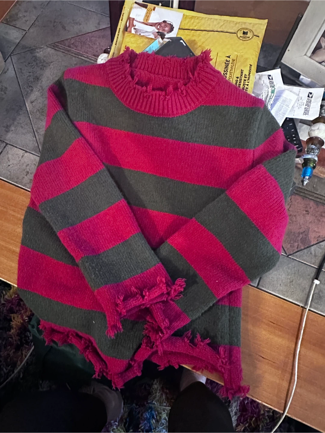 Striped Freddy Krueger  Size S - photo 2