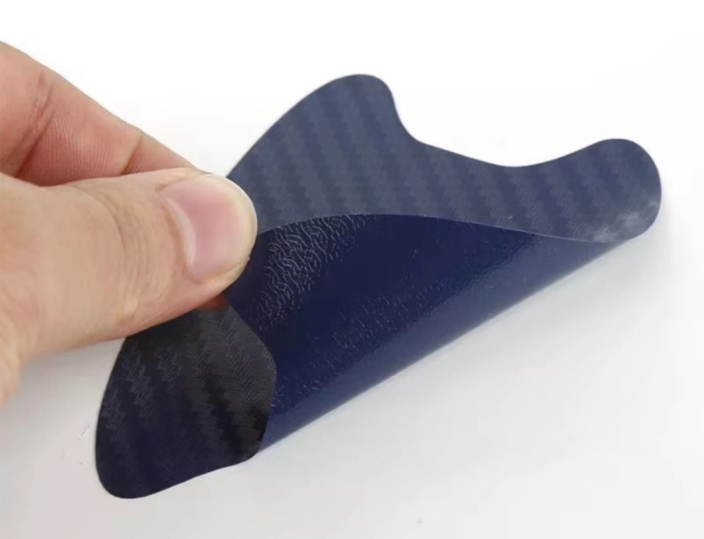 Carbon Fiber Car Door Handle Protector Stickers (Set of 4) - photo 3