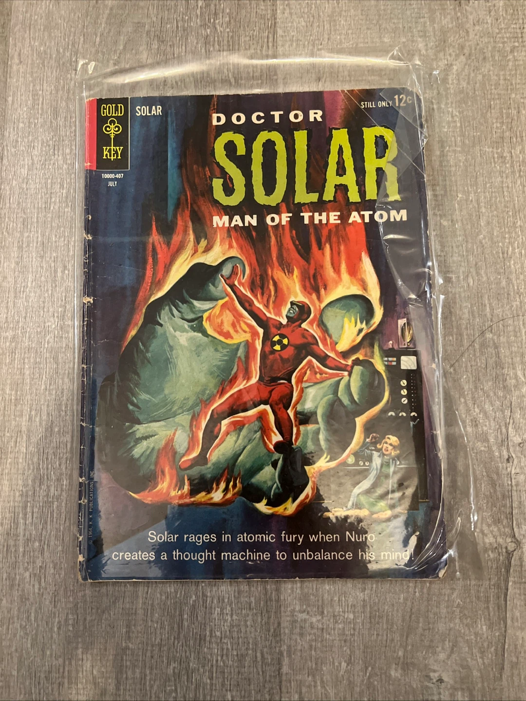 Doctor Solar Man of the Atom Comic - Gold Key