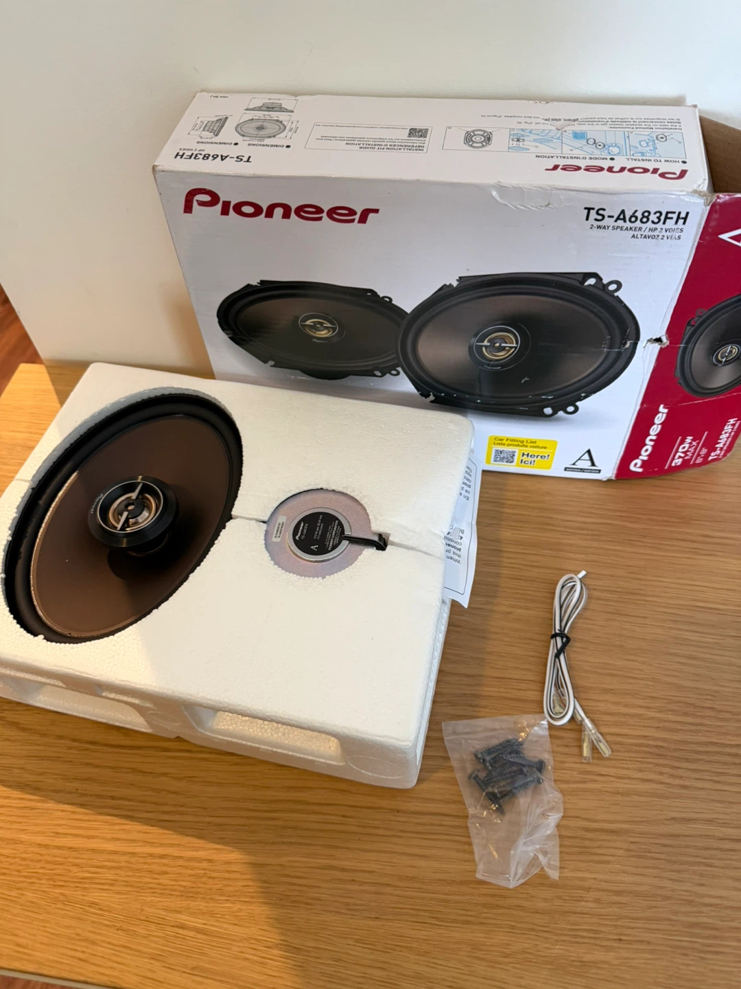 Pioneer TS-A683FH 6"x8" 2-Way Speakers - photo 2