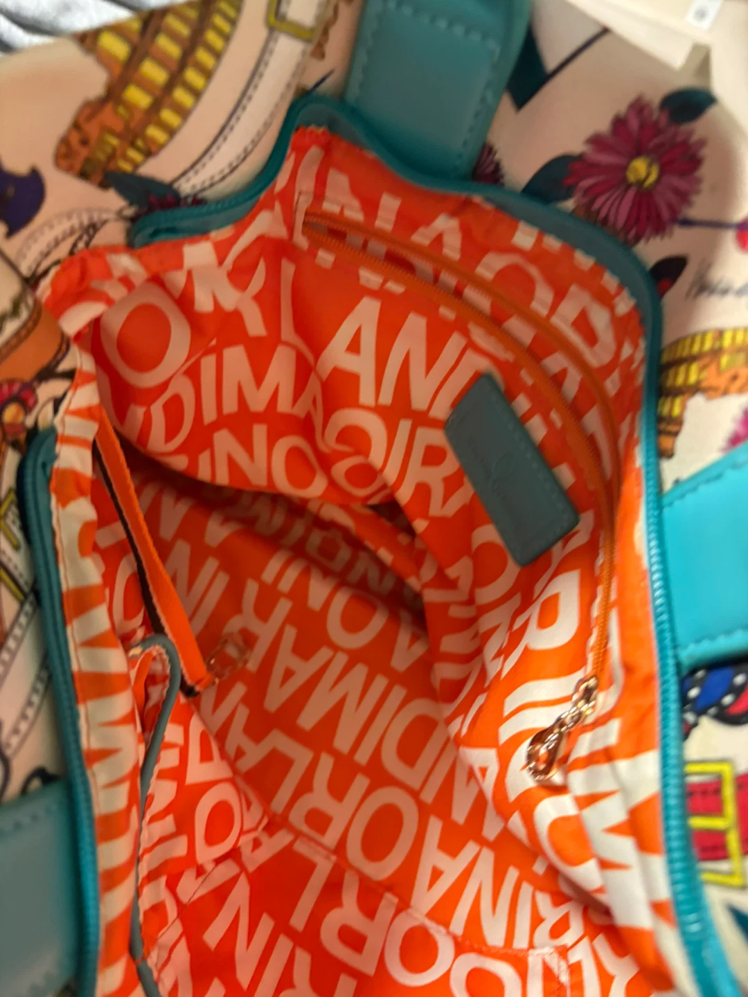 Marino Orlandi Handbag with Rome Print - photo 3