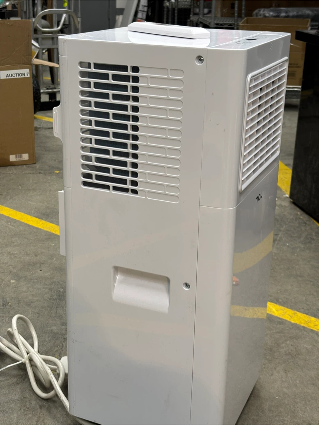 TCL White Portable Air Conditioner with Remote and Hose Kit - photo 2