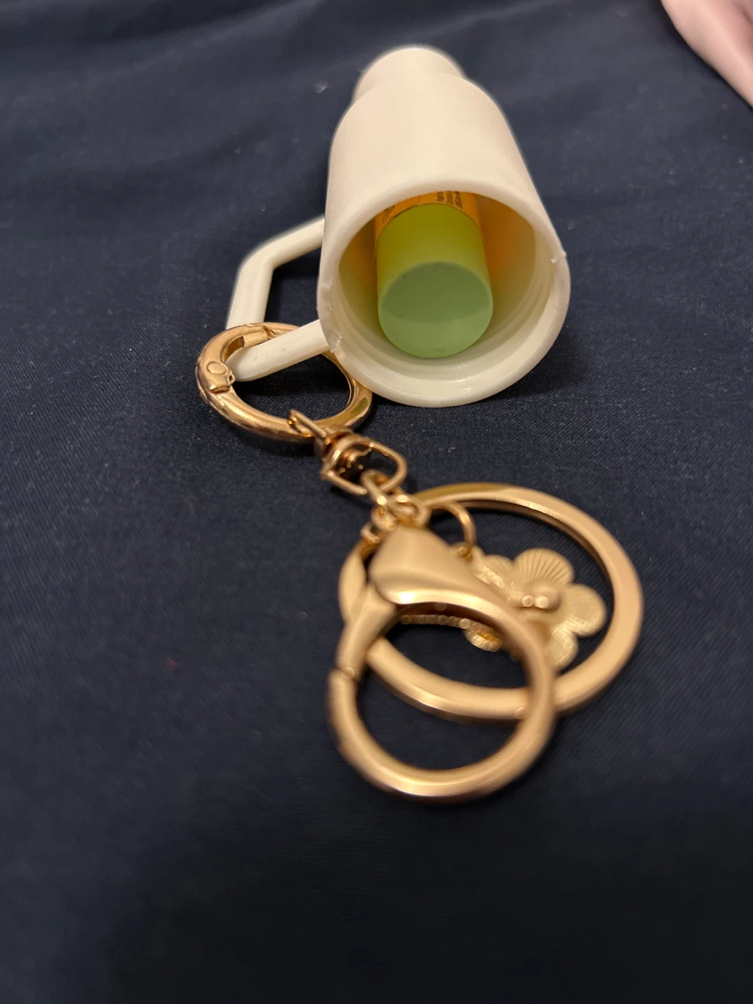 Water bottle keychain perfect for lip balm - photo 2