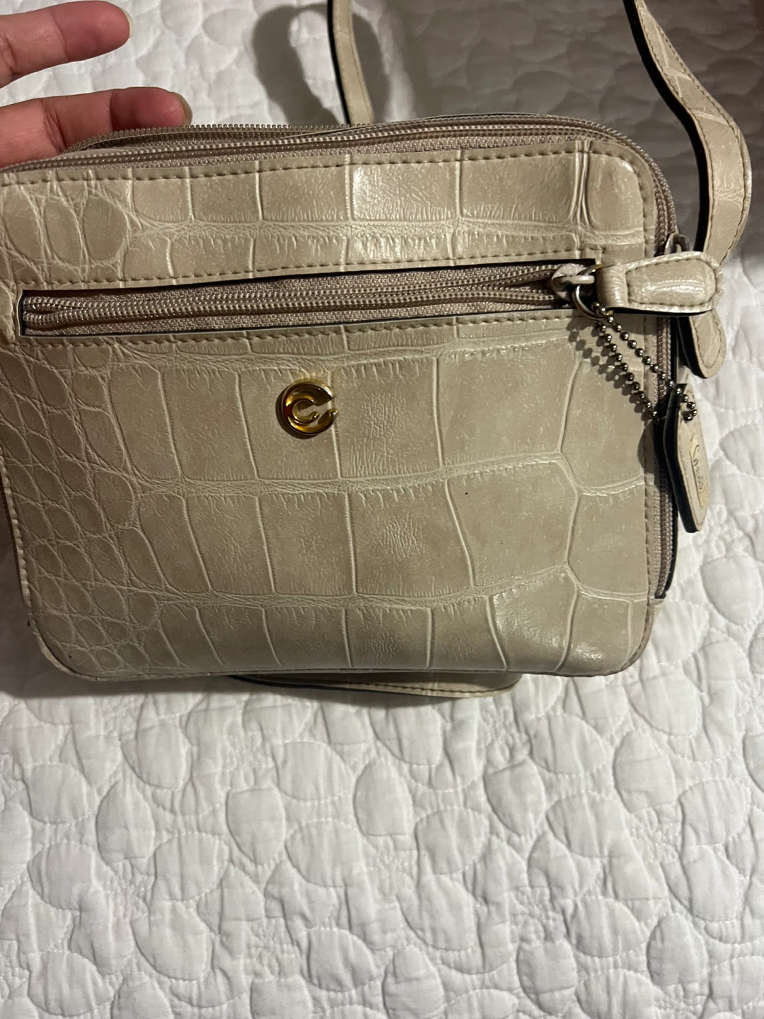 Chico's Croc Embossed Shoulder Bag - photo 4