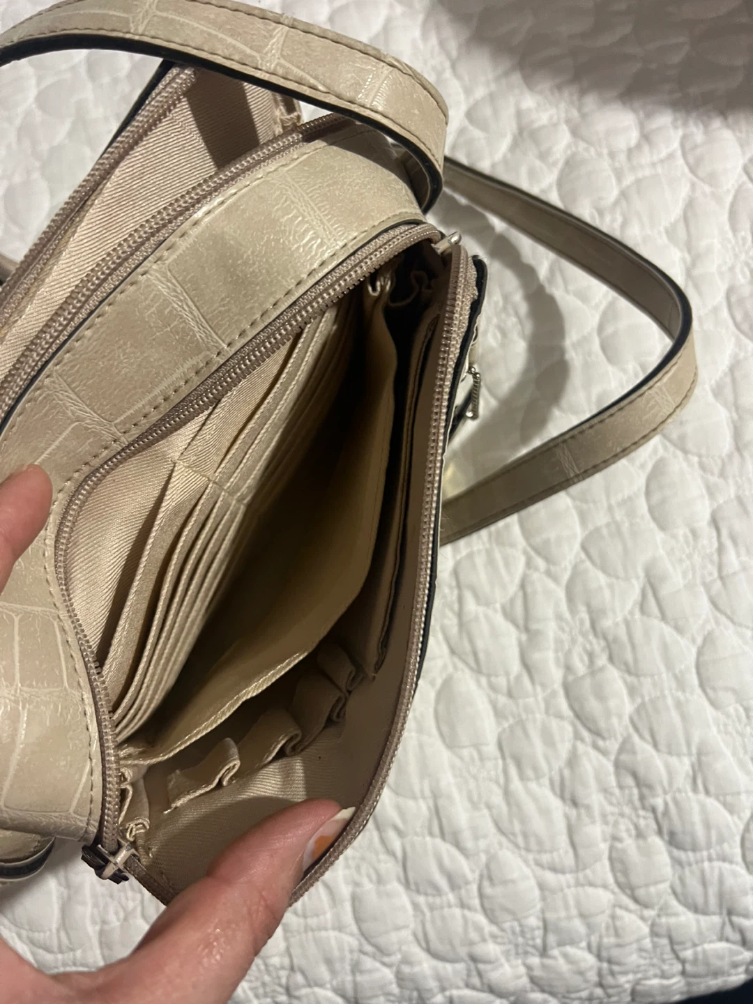 Chico's Croc Embossed Shoulder Bag - photo 3