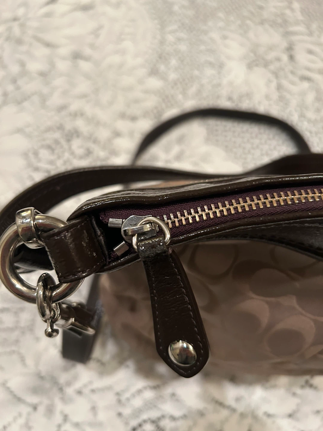 Coach Monogram Shoulder Bag - photo 3