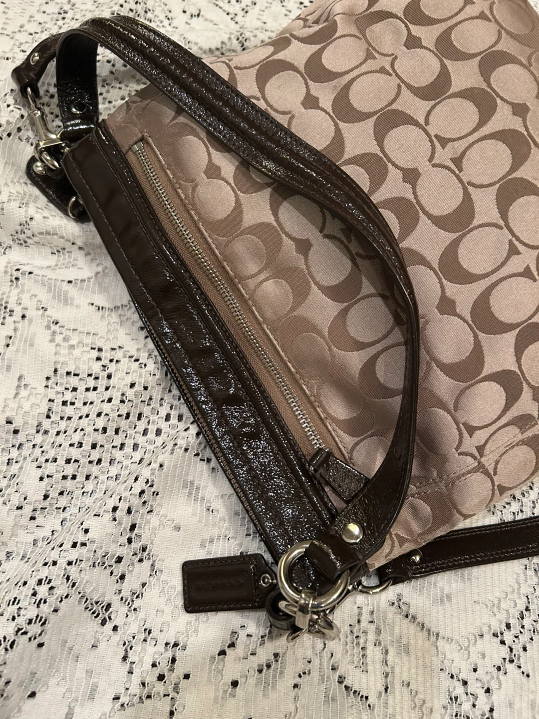 Coach Monogram Shoulder Bag - photo 4