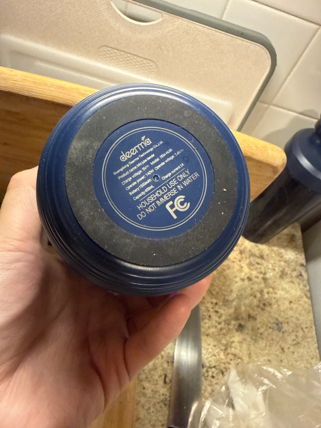 Deerma Portable Blender - photo 3