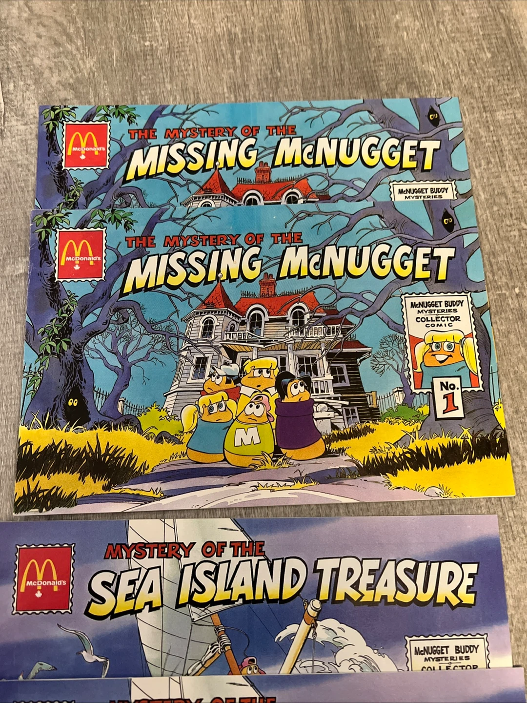 McDonald's McNugget Buddies Collector Comic Books - 5 total - photo 2