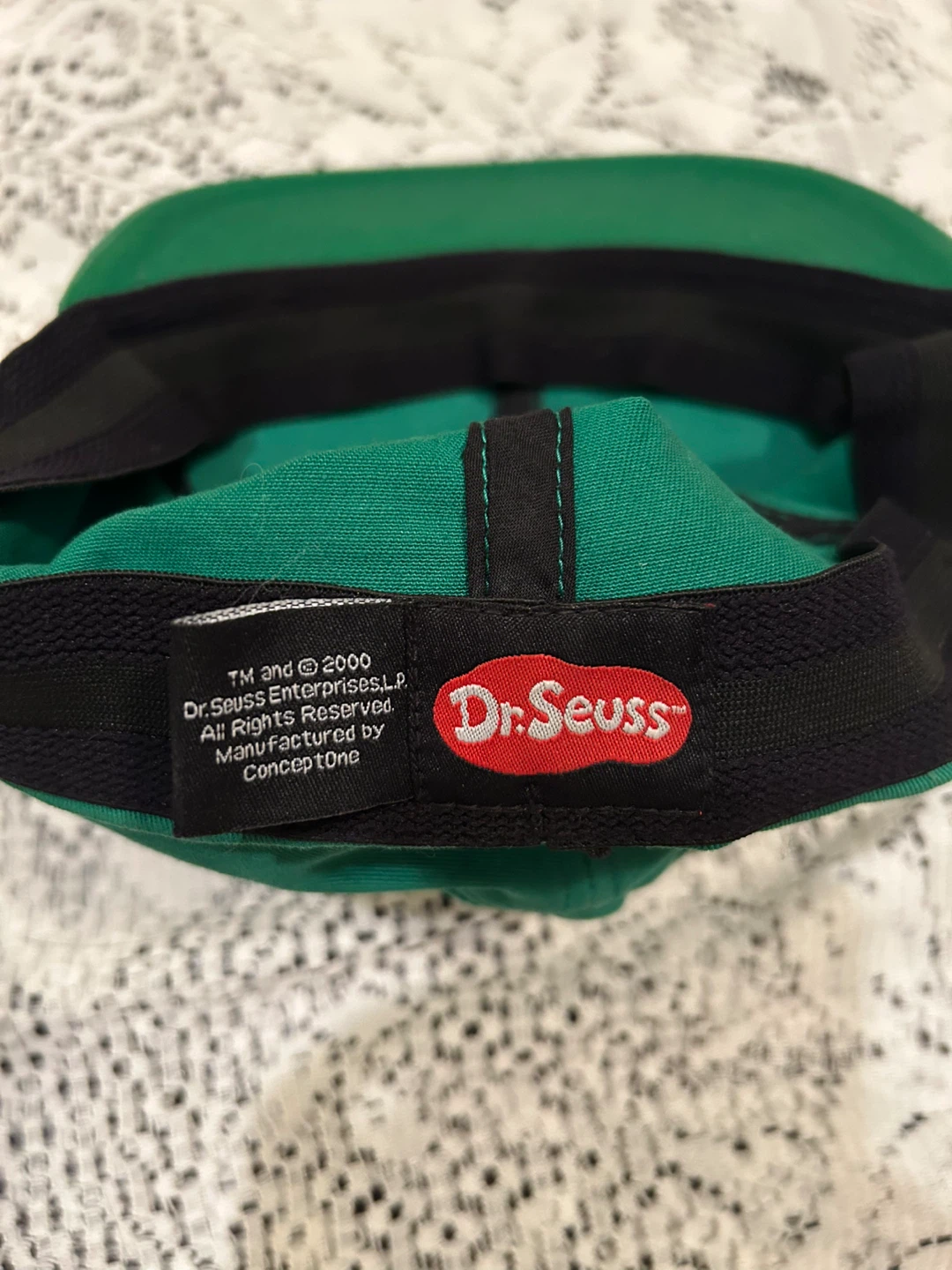 Dr. Seuss The Grinch Embroidered Baseball Cap - photo 2