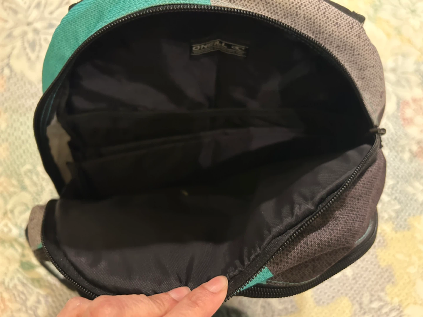 O'Neill Backpack - Grey, Teal, Black - photo 4