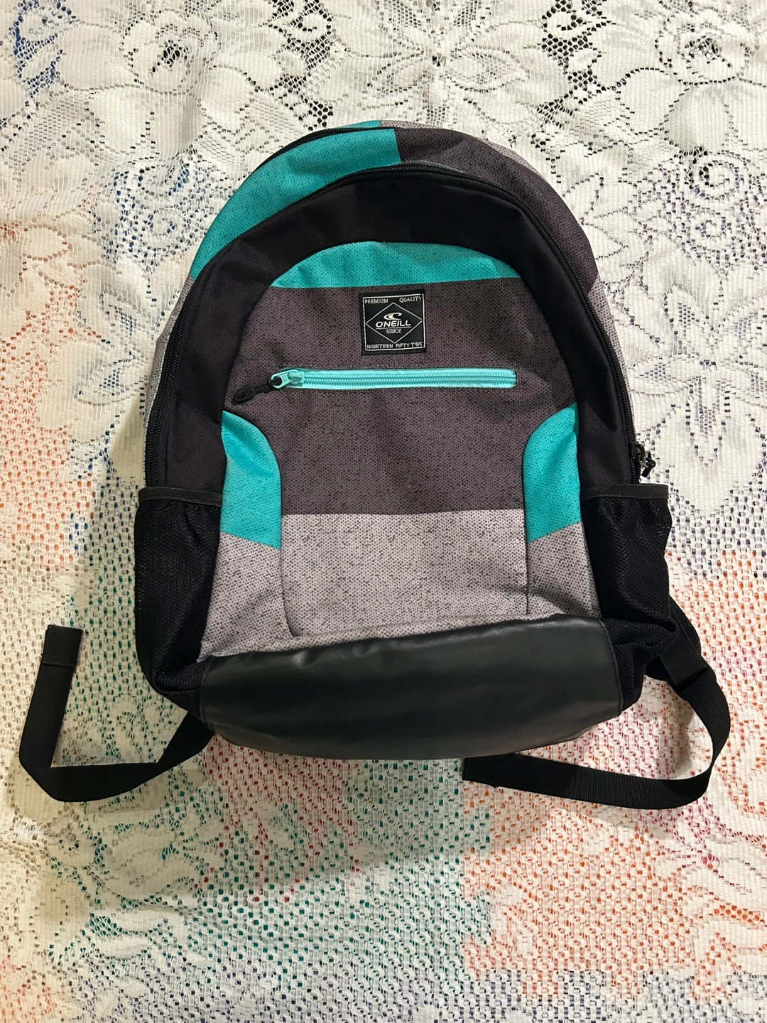 O'Neill Backpack - Grey, Teal, Black