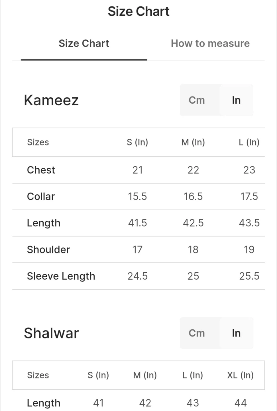 Men’s Ready-to-Wear Shalwar Kameez - photo 4