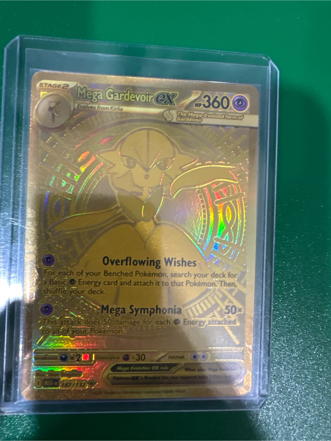 Pokémon Mega Gardevoir EX Trading Card