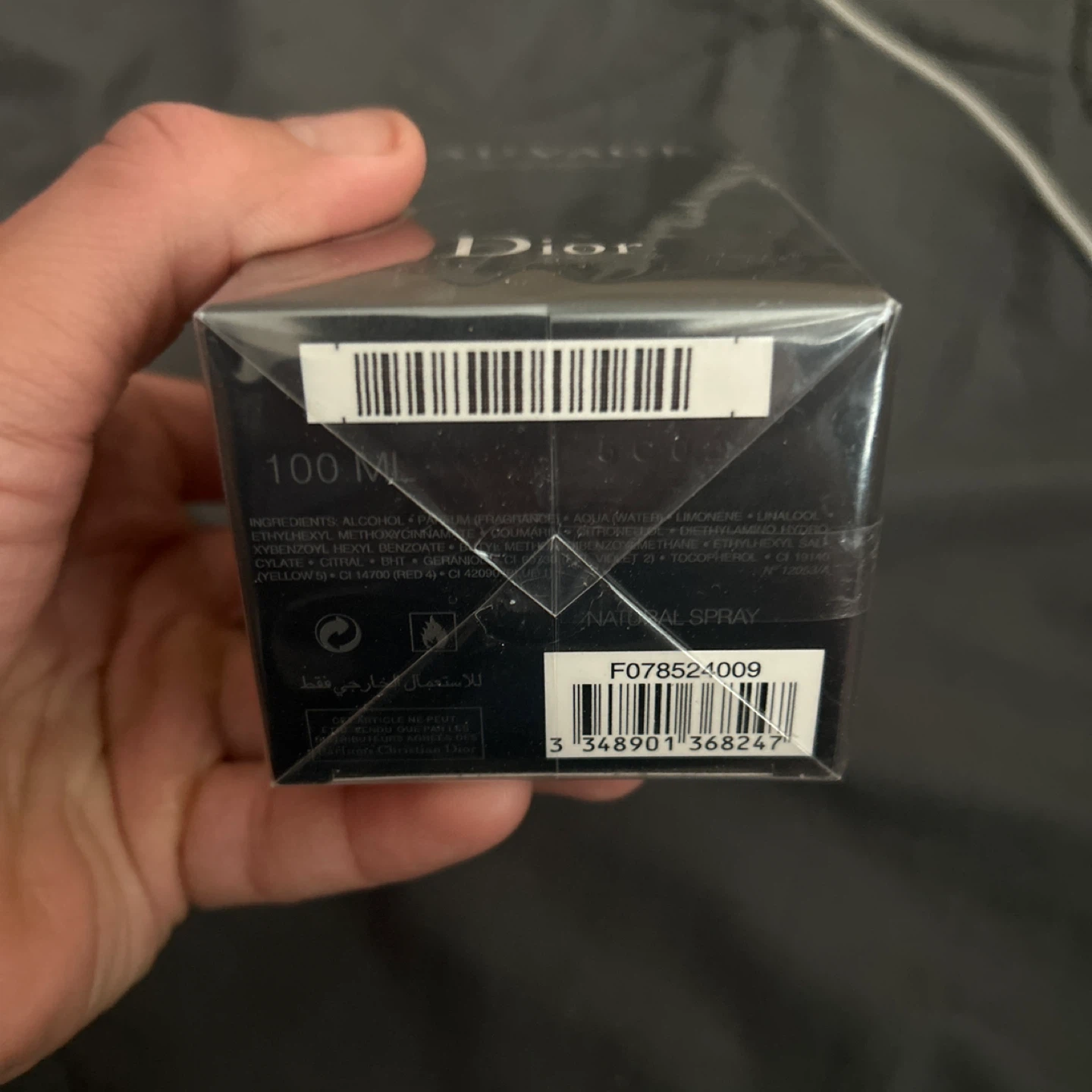 Dior Sauvage Eau de Parfum 100ml Vapo Spray - photo 3