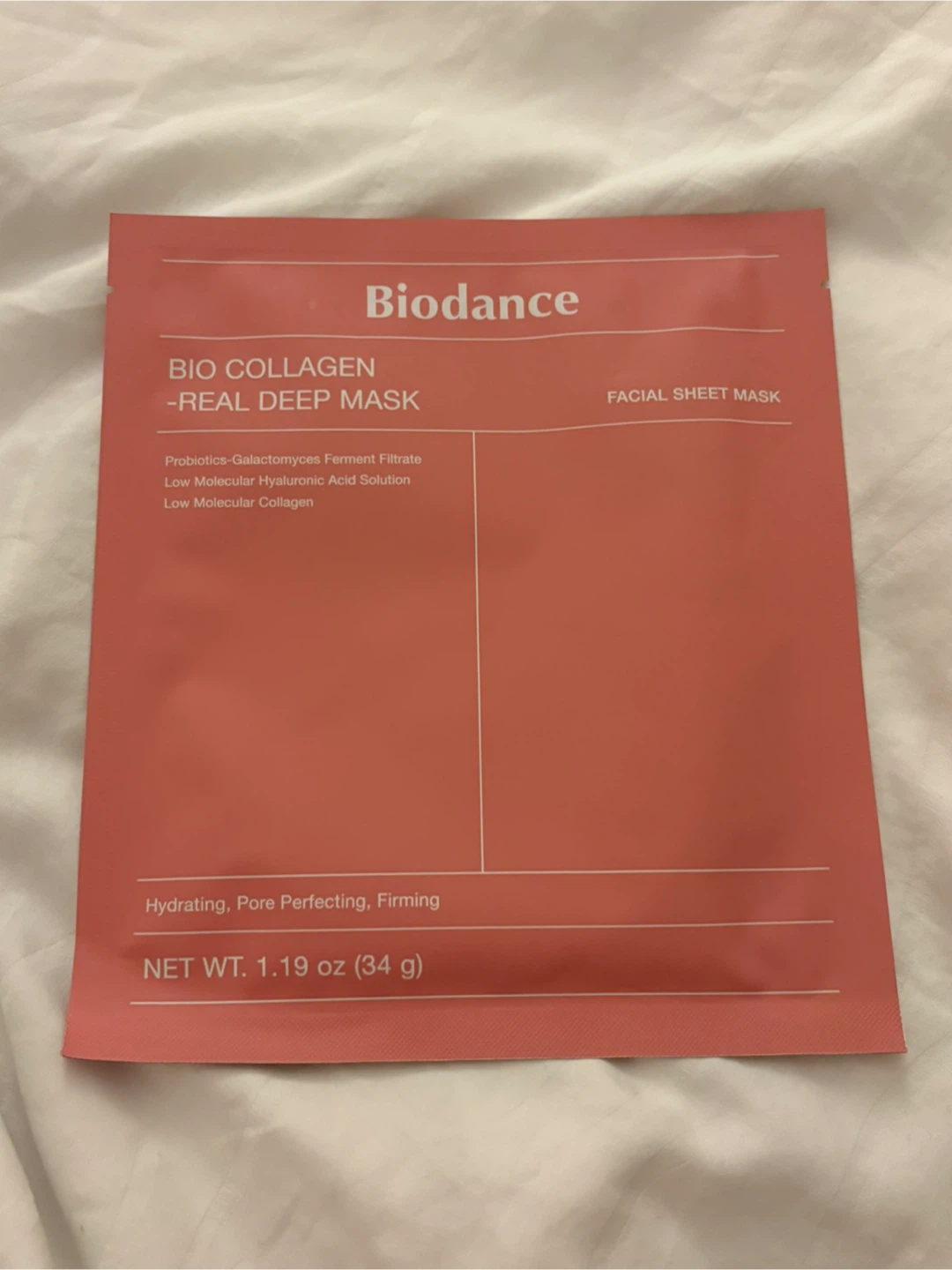 Biodance Bio Collagen - Real Deep Mask (34g)